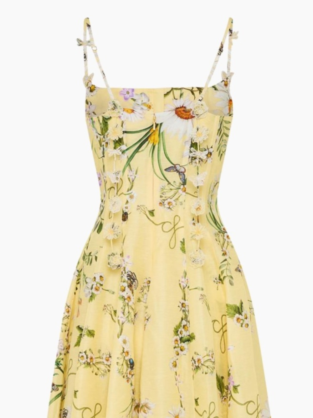 Camilla Daisy Chains Linen-Silk Dress - Picture 4 of 7